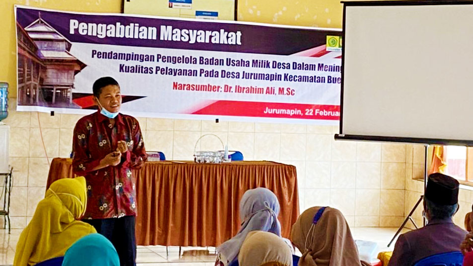 LPPM UMMAT ADAKAN PENDAMPINGAN PENGELOLAAN BUMDES DI SUMBAWA