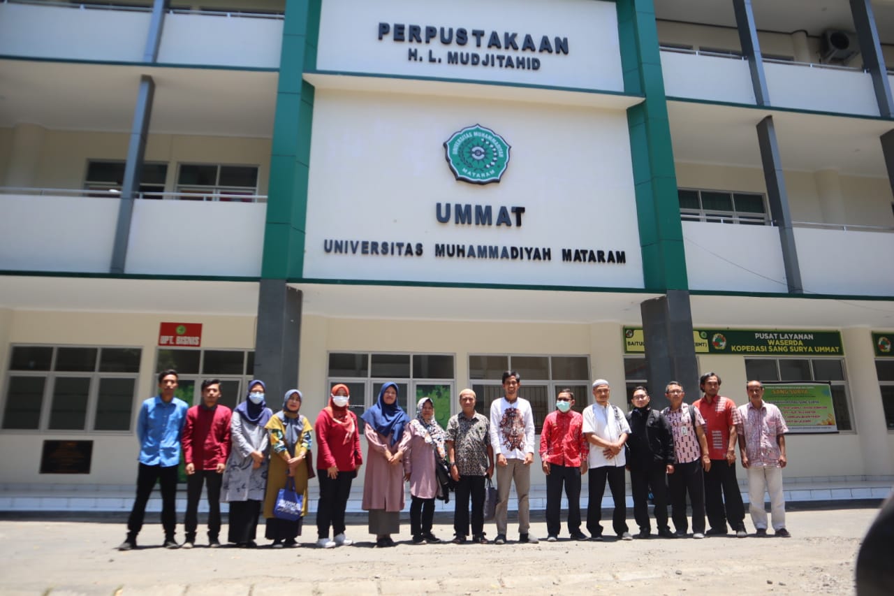 UPT Perpustakaan UMMAT menjadi pilihan Kunjungan IPDN Kampus NTB