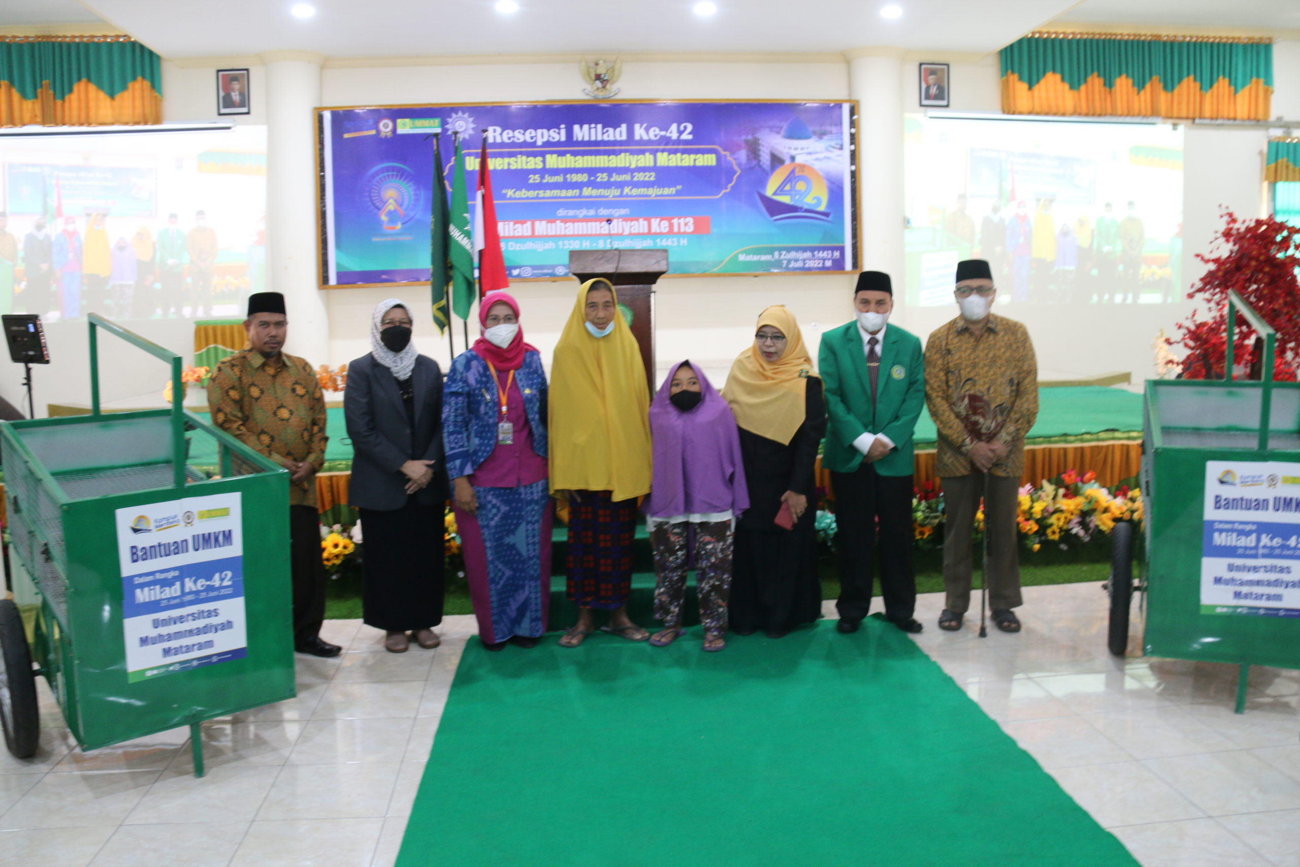 RESEPSI MILAD KE-42, UMMAT KOMITMEN TINGKATKAN PRESTASI DAN DEDIKASI UNTUK NEGERI