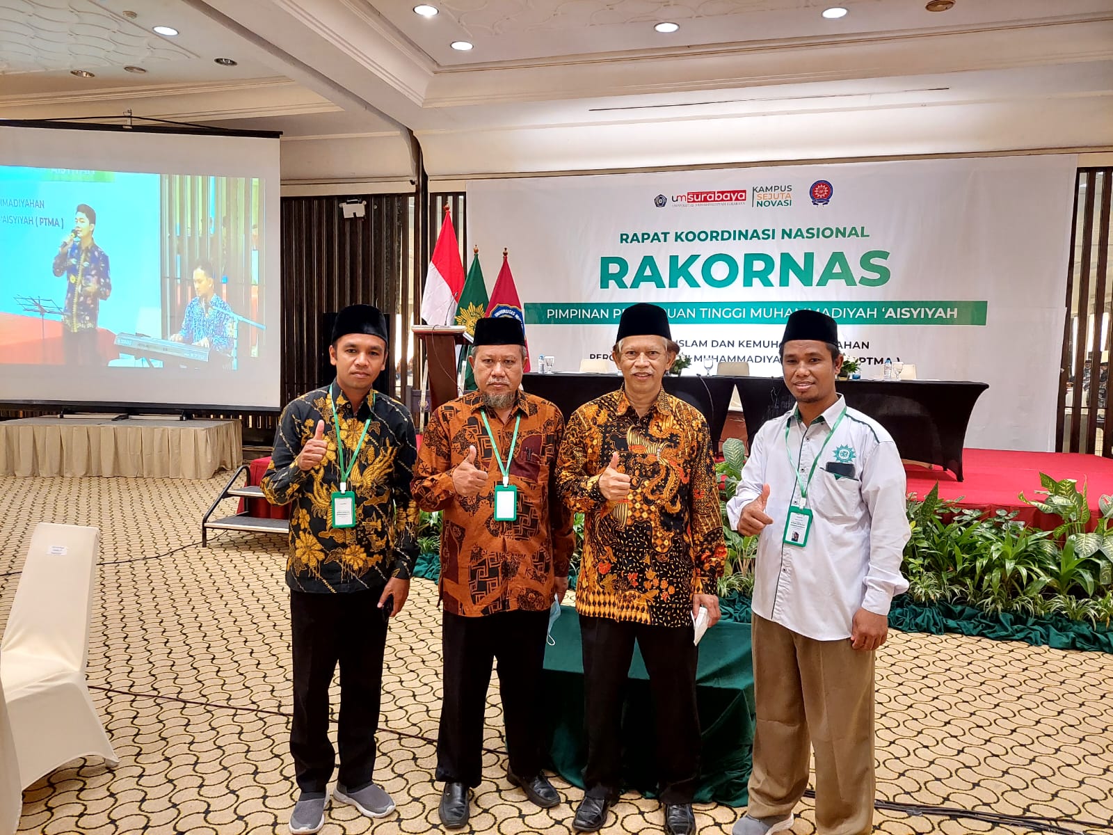 BANGUN KESADARAN LIVING VALUES, UMMAT HADIRI RAKORNAS PTMA BIDANG AIK