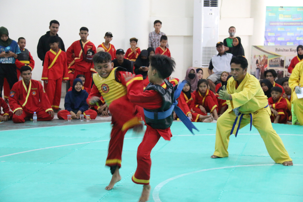 UMMAT GELAR KEJUARAAN PENCAK SILAT REKTOR UMMAT CUP 2022 “Bersama Perguruan Pencak Silat Tapak Suci menuju Prestasi Gemilang”