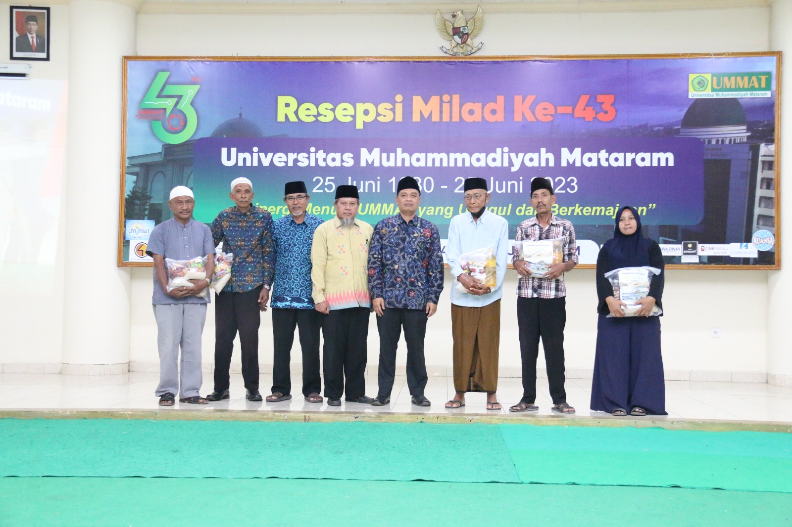 RESEPSI MILAD KE-43, UMMAT KOMITMEN TINGKATKAN UNTUK BERSINERGI MENUJU UMMAT YANG UNGGUL DAN BERKEMAJUAN