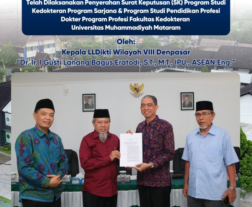 UMMAT Resmi Terima SK Pendirian Fakultas Kedokteran, Momentum Sejarah Menuju Kampus Kesehatan Berkemajuan