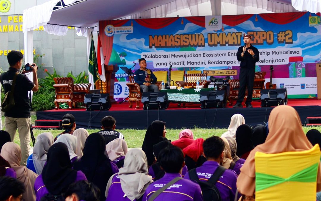 Presiden Gen Z, Rian Fahardhi, Kobarkan Semangat Mahasiswa di Puncak UMMAT EXPO 2025