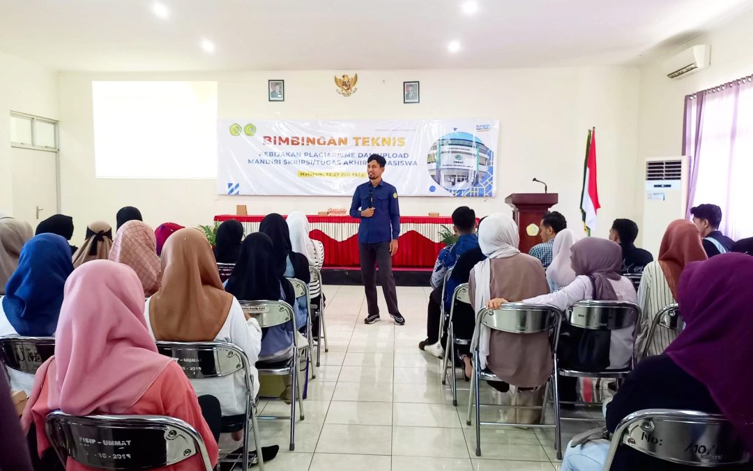 UMMAT Gelar Bimtek Plagiarisme: Dorong Mahasiswa Melek Literasi Digital dan Junjung Tinggi Integritas Akademik