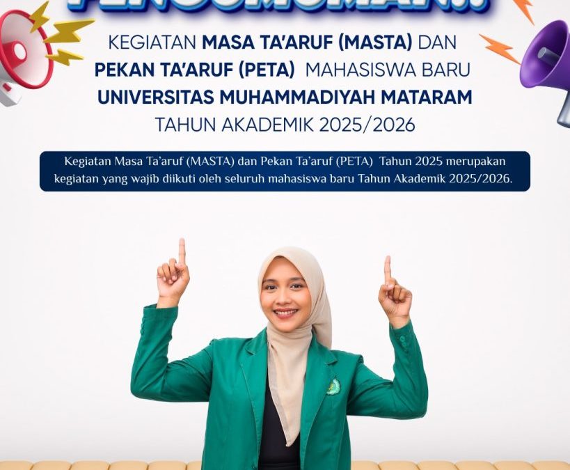 Pengumuman Kegiatan MASTA dan PETA UMMAT Tahun Akademik 2025/2026