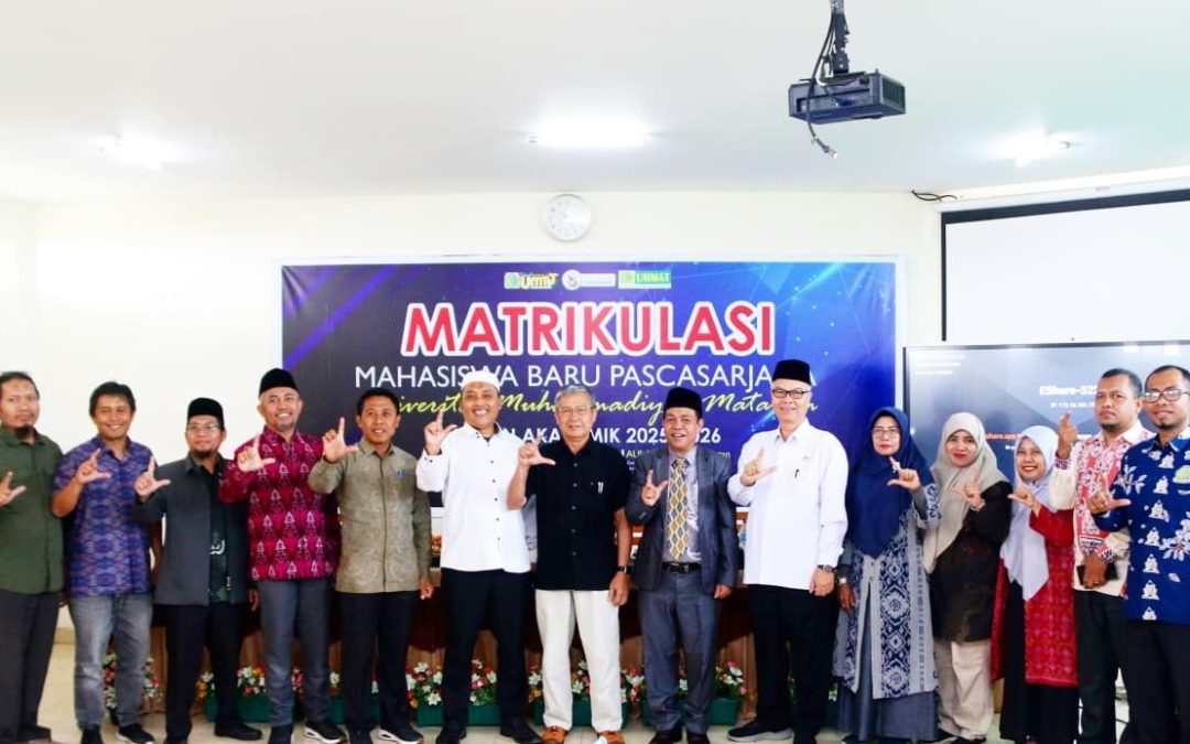 Pascasarjana UMMAT Gelar Matrikulasi Tahun Akademik 2025/2026, Bekali Mahasiswa Baru dengan 28 Materi Akademik