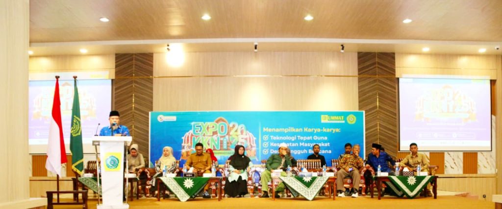 Expo KKN UMMAT 2025: Mahasiswa Wujudkan Teknologi Tepat Guna, Desa Tangguh Bencana, dan Kesehatan Masyarakat