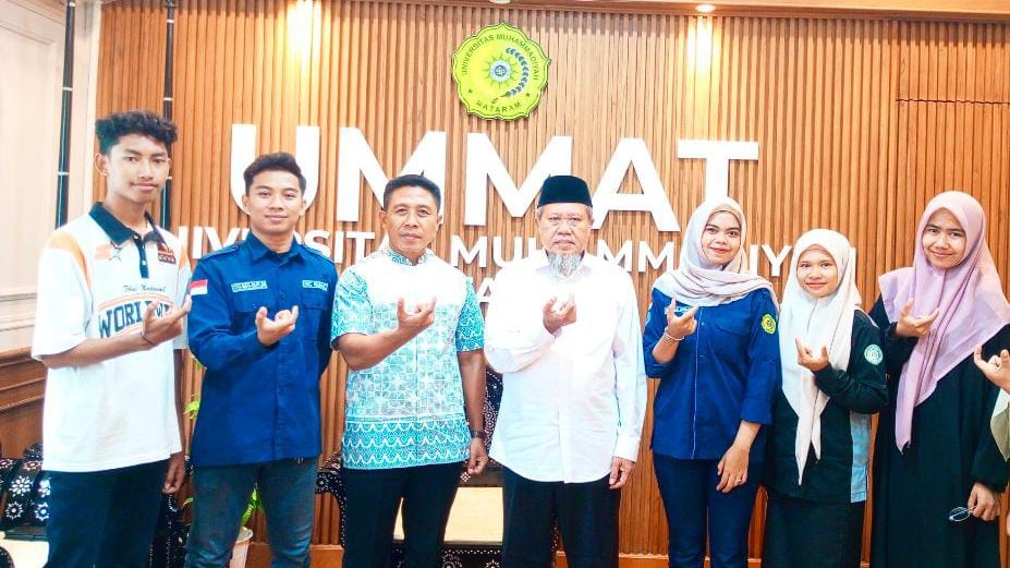 UMMAT Lepas Lima Mahasiswa sebagai Relawan “Clean Water for Sambori” yang Diselenggarakan oleh AiKite dan LAZISMU