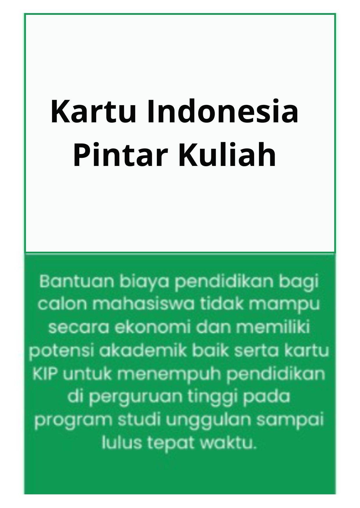 Bantuan biaya (1)