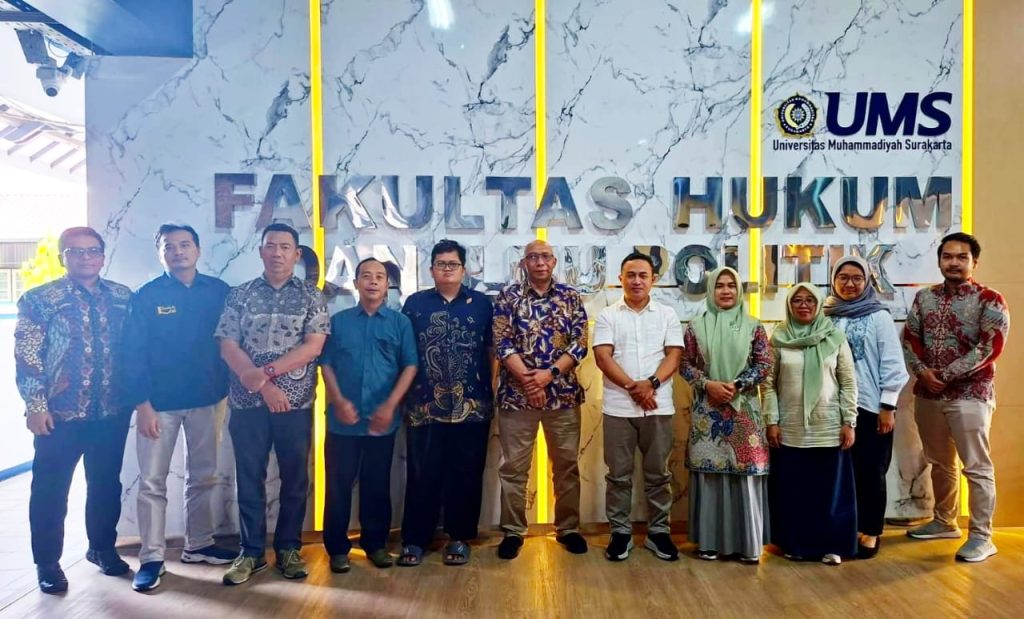 Perkuat Tata Kelola dan Daya Saing Pendidikan Hukum Berbasis OBE dan AIK, FH UMMAT Laksanakan Benchmarking ke Fakultas Hukum dan Ilmu Politik UMS