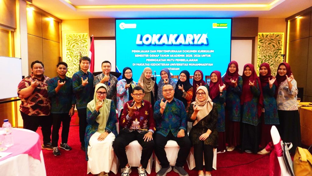 Perkuat Fondasi Pendidikan Kedokteran, FK UMMAT Gelar Lokakarya Evaluasi dan Penyempurnaan Kurikulum Semester Genap T.A. 2025/2026