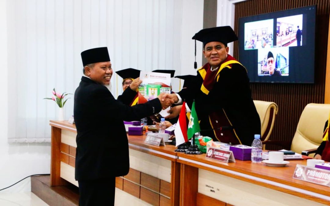 Rektor UMMAT Raih Gelar Doktor, Angkat Perjuangan Perempuan Sasak dalam Realitas Talaq Telu  Perspektif Hukum Keluarga Islam
