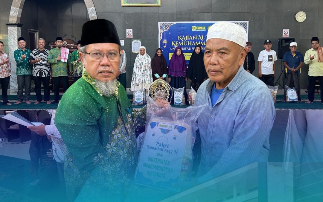 UMMAT Gelar Kaji-Mu Ramadhan, Salurkan 300 Paket Sembako dan Berikan Apresiasi kepada Juara Festival Mahasiswa