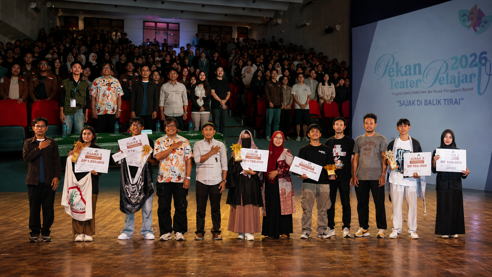 PTP NTB 2026 Jadi Magnet Kreativitas Anak Muda, WR III UMMAT Apresiasi Taman Budaya dan Tantang Dikpora NTB