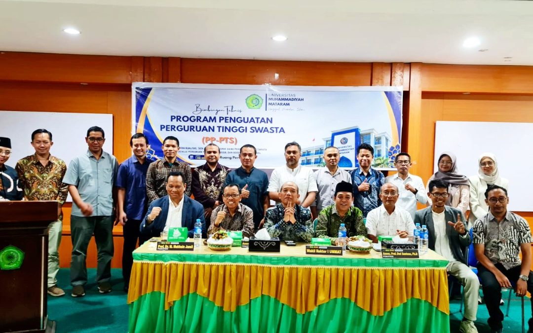 UMMAT Jadi Tuan Rumah Pendampingan PP-PTS se-NTB, Dorong Penguatan Mutu Perguruan Tinggi Swasta