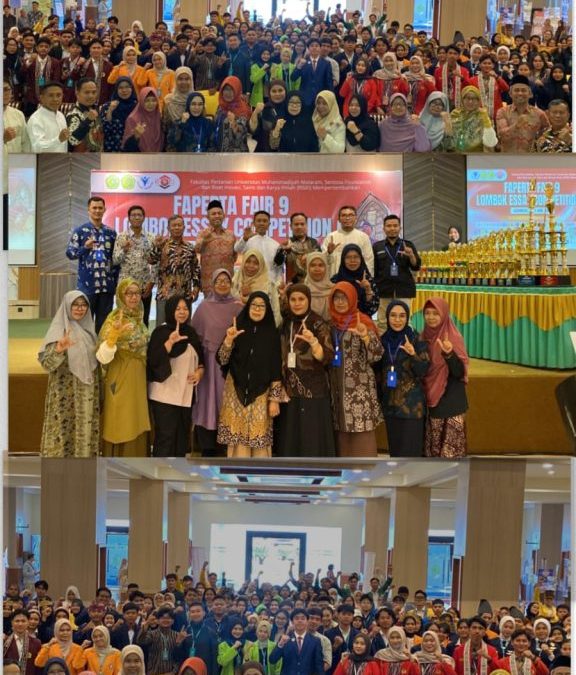 UMMAT Gelar FAPERTA FAIR 9 dan Lombok Essay Competition 6: Jadi Ajang Adu Gagasan Mahasiswa Nasional
