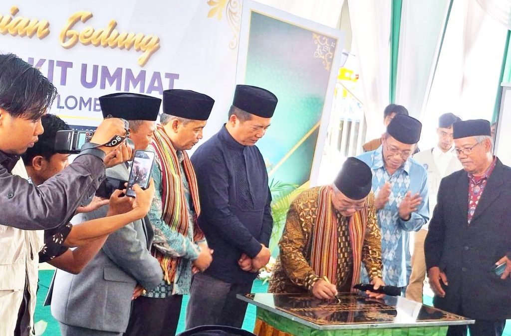 Sekretaris PP Muhammadiyah sekaligus Mendikdasmen RI Resmikan Gedung RS UMMAT PKU Muhammadiyah Lombok Timur