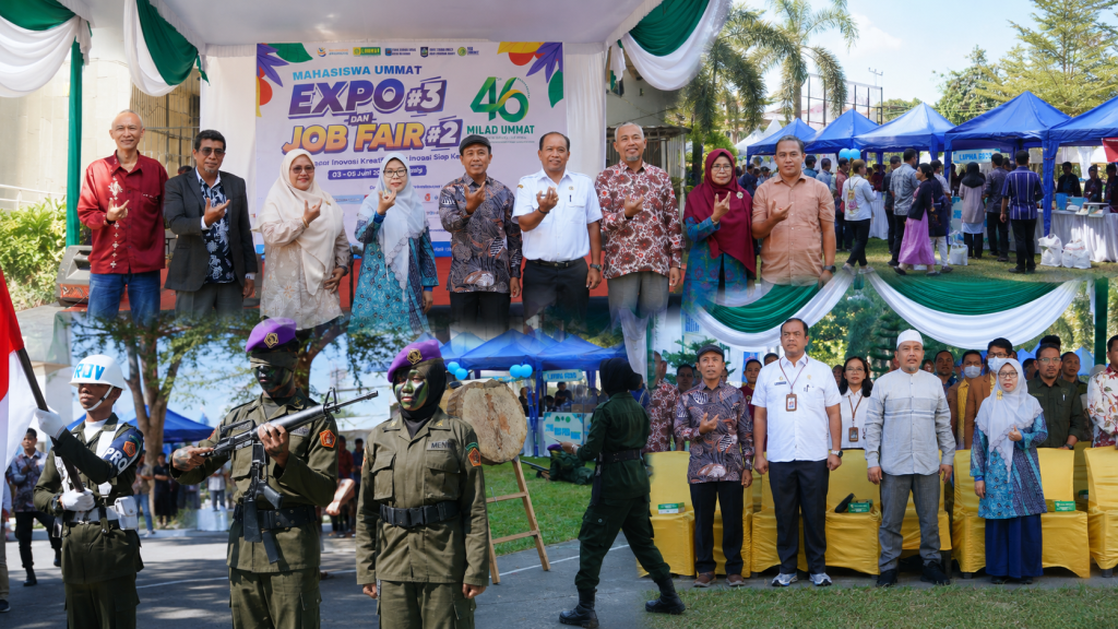 UMMAT Hadirkan Mahasiswa Expo 3, Job Fair 2, dan Launching Milad ke-46 dalam Satu Momentum Besar